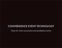 Tablet Screenshot of convergence-us.com